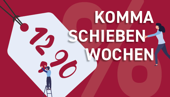 KOMMA SCHIEBEN WOCHEN
